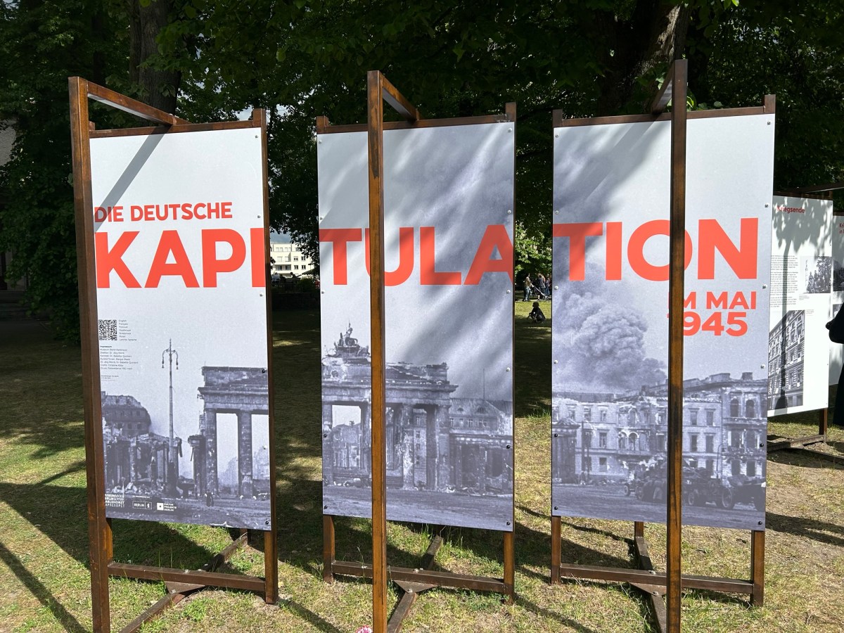 Tag der Befreiung am Ort der&nbsp;Kapitulation